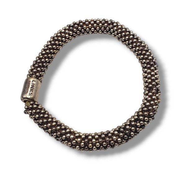 Links London Sterling Silver Effervescence Stretch Bracelet 925 - Picture 2 of 9